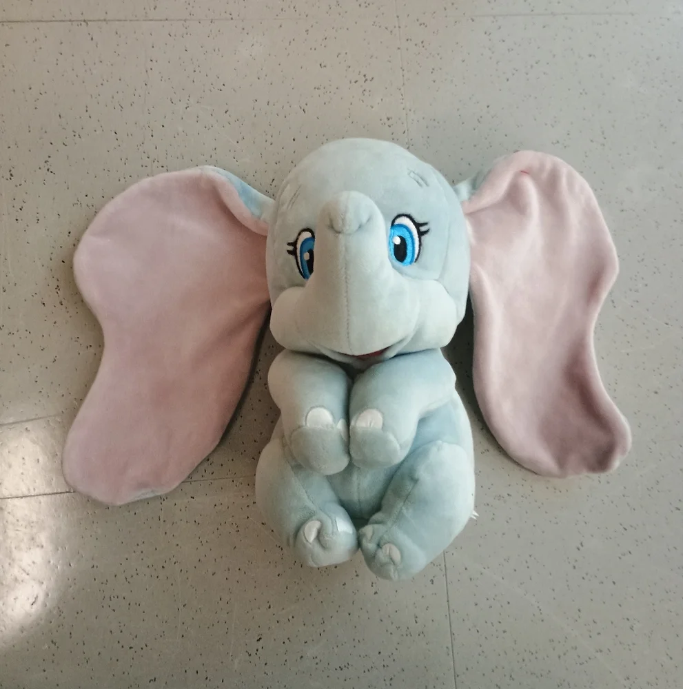 Ty Beanie Buddies Sparkle Disney Dumbo  Elephant Lovey Plushie Cuddly Soft plush